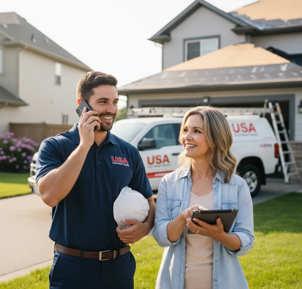 USA Roof Repair Experts customer support in Bowman